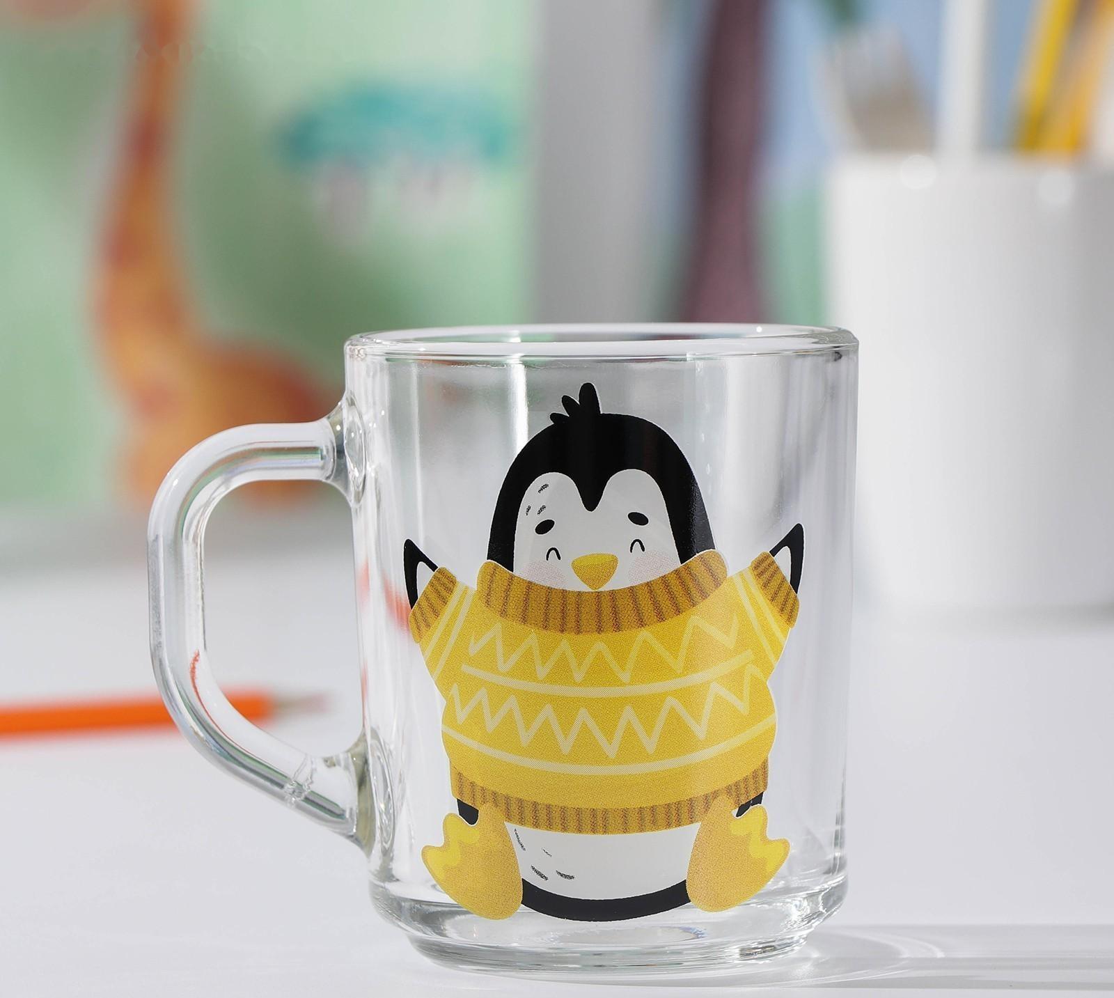 Кружка детская Доляна «Пингвинёнок», 200 мл