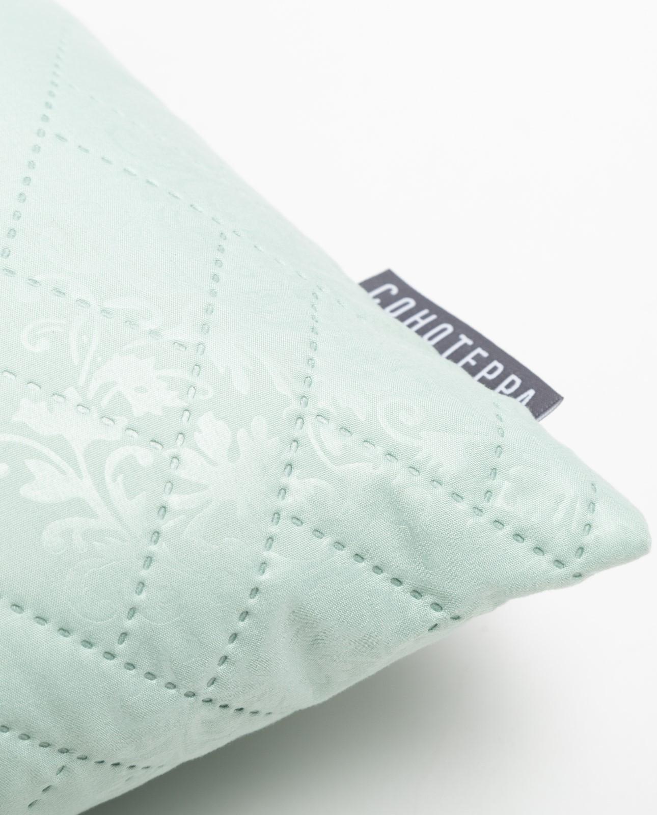 Подушка декоративная, размер 40х40см, цвет зелёный, рисунок МИКС