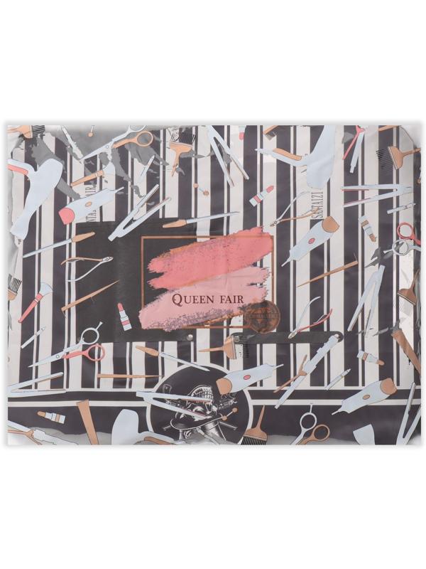 Фартук для мастера, цвет чёрный/белый