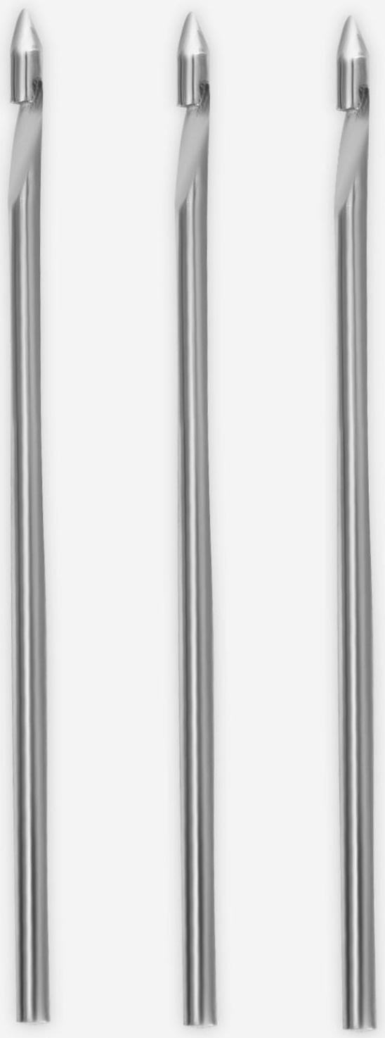 Крючок люневильский, со сменными иглами №0,7/0,9/1,2 мм