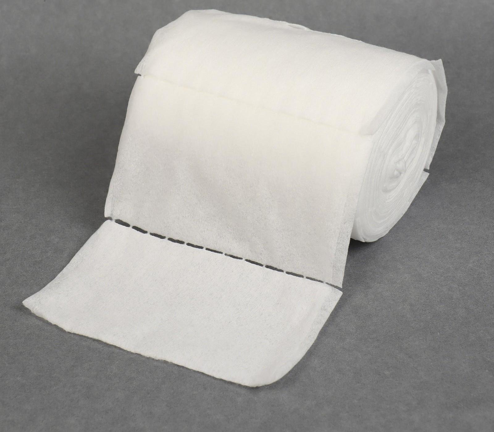 Набор одноразовых воротничков, без липкого слоя, 8 × 40 см, 100 шт в рулоне, цвет белый