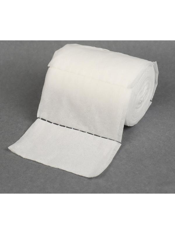 Набор одноразовых воротничков, без липкого слоя, 8 × 40 см, 100 шт в рулоне, цвет белый