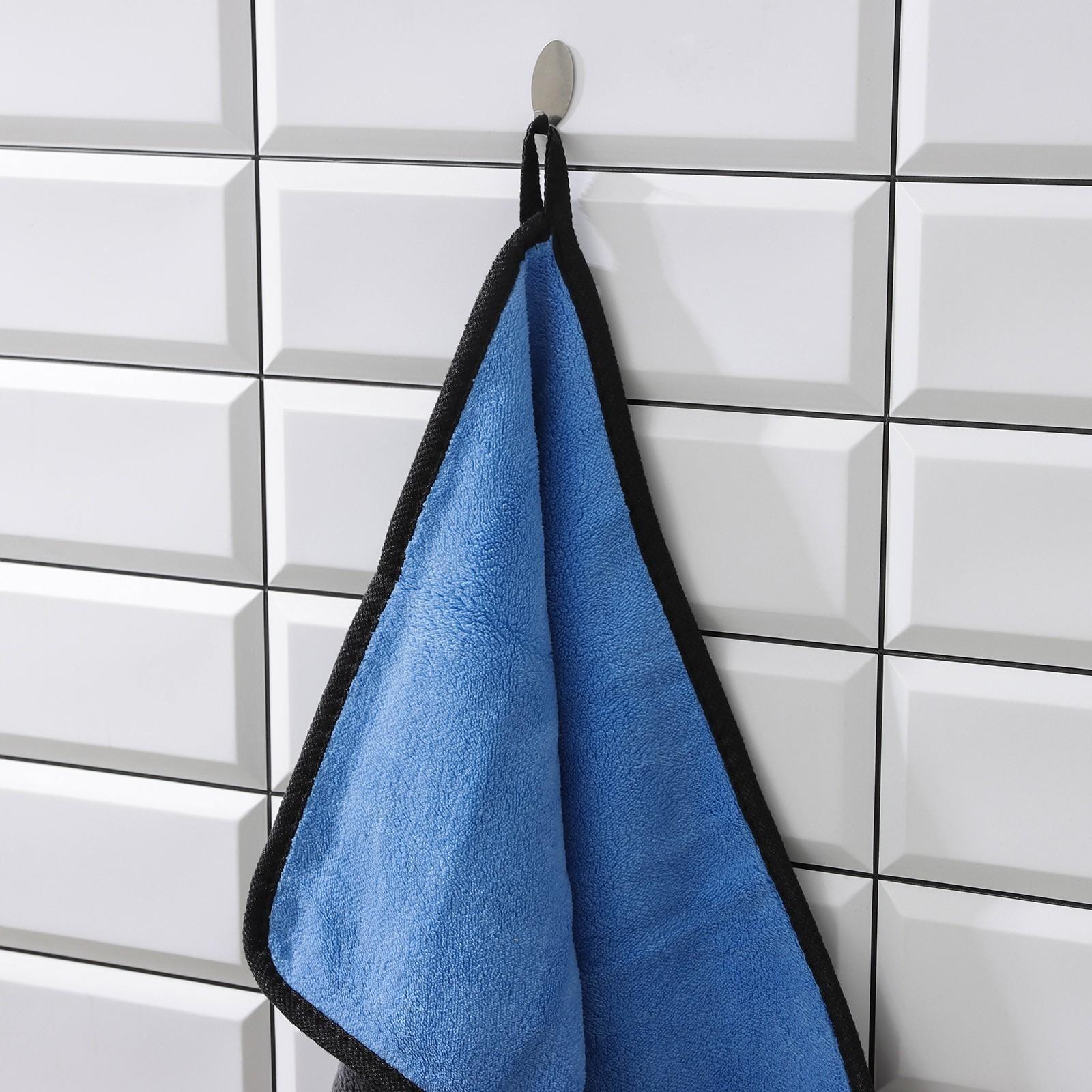 Салфетка микрофибра Доляна «Суперплотная макси», 30×40 см, цвет МИКС