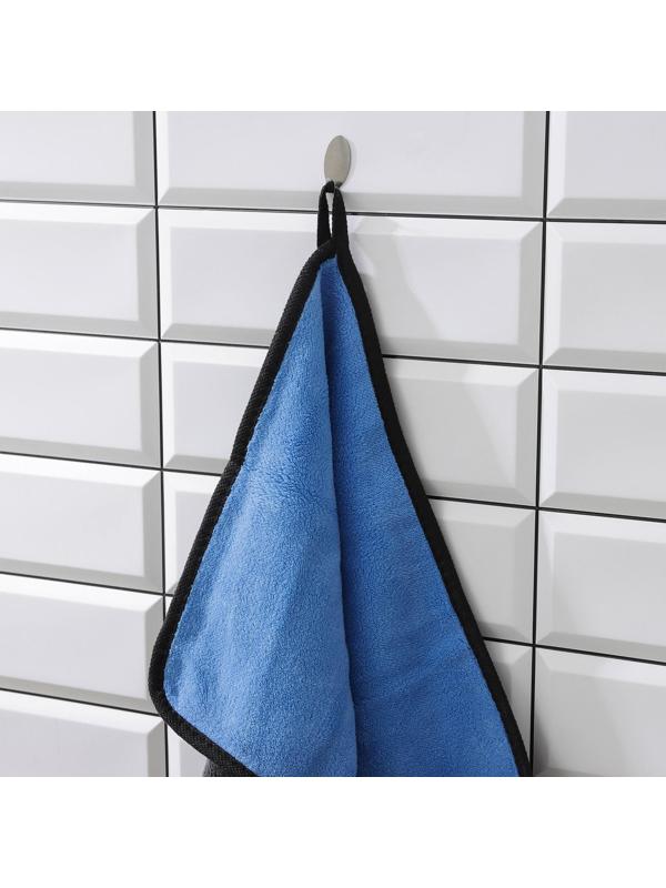 Салфетка микрофибра Доляна «Суперплотная макси», 30×40 см, цвет МИКС