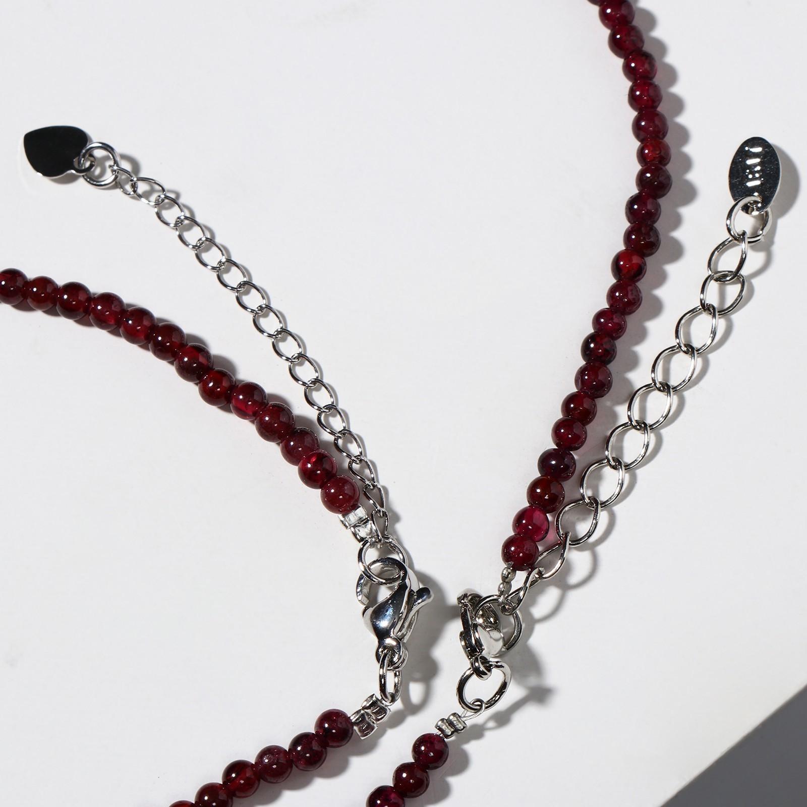 Набор 2 пр-та: бусы, браслет шар №3 