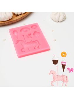 Молд «Парк развлечений», 10,5×8,3×1 см, цвет МИКС