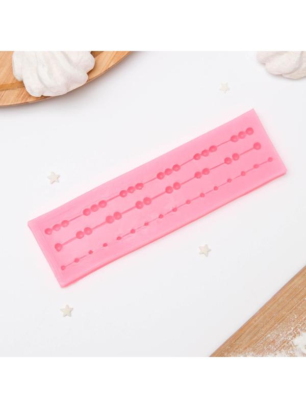 Молд «Бусы», 15,5×4,5×1,3 см, цвет МИКС