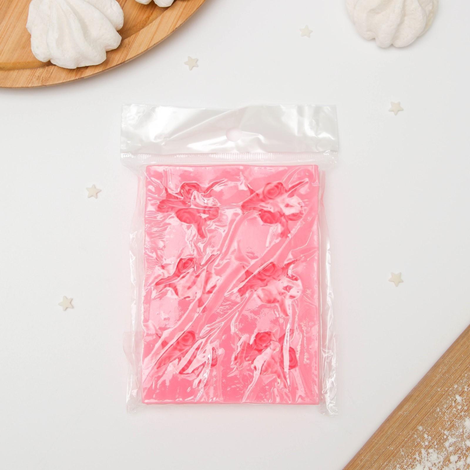 Молд «Букеты», 11,5×8×1,5 см, цвет МИКС