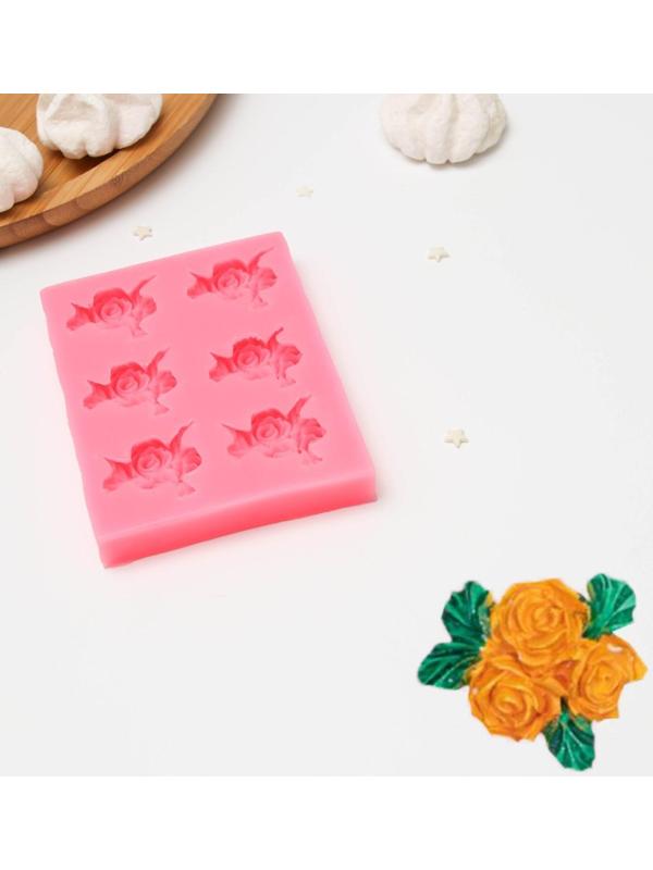 Молд «Букеты», 11,5×8×1,5 см, цвет МИКС