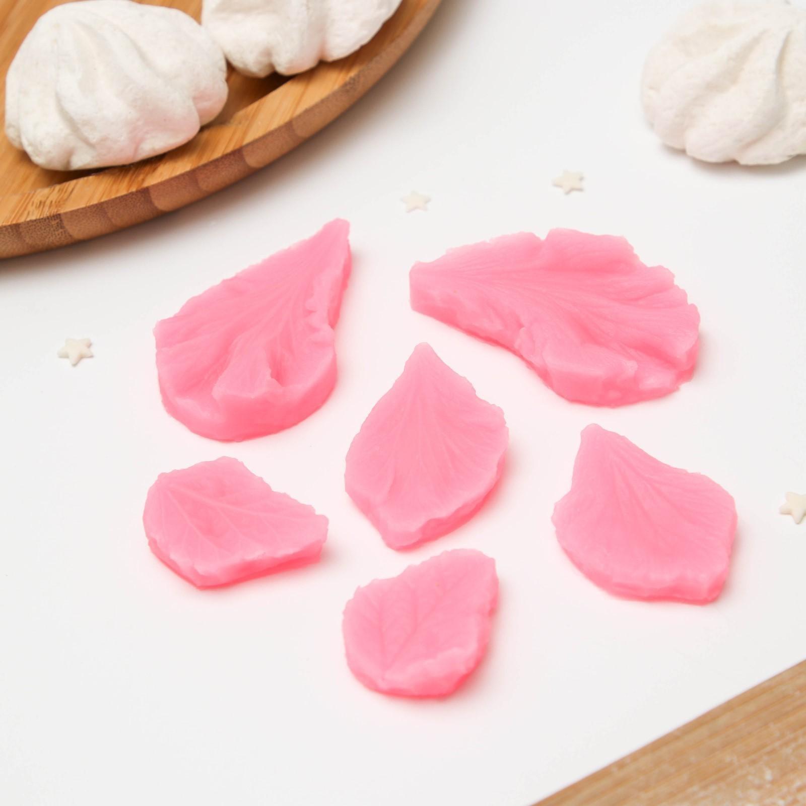 Набор молдов «Лепесточки», 3 шт, цвет МИКС