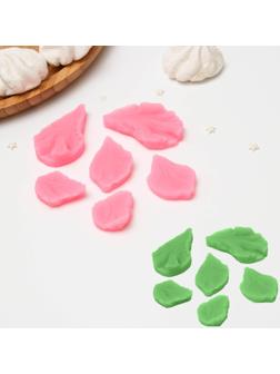 Набор молдов «Лепесточки», 3 шт, цвет МИКС