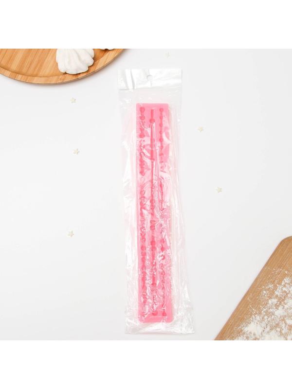 Молд «Коллекция бусин», 26,5×3,8×1 см, цвет МИКС