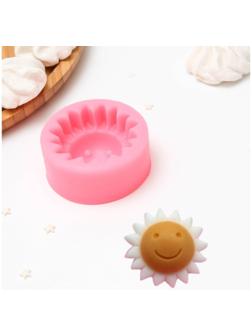 Молд «Солнышко», 6,7×6,7×3,2 см, цвет МИКС