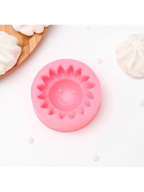Молд «Солнышко», 6,7×6,7×3,2 см, цвет МИКС
