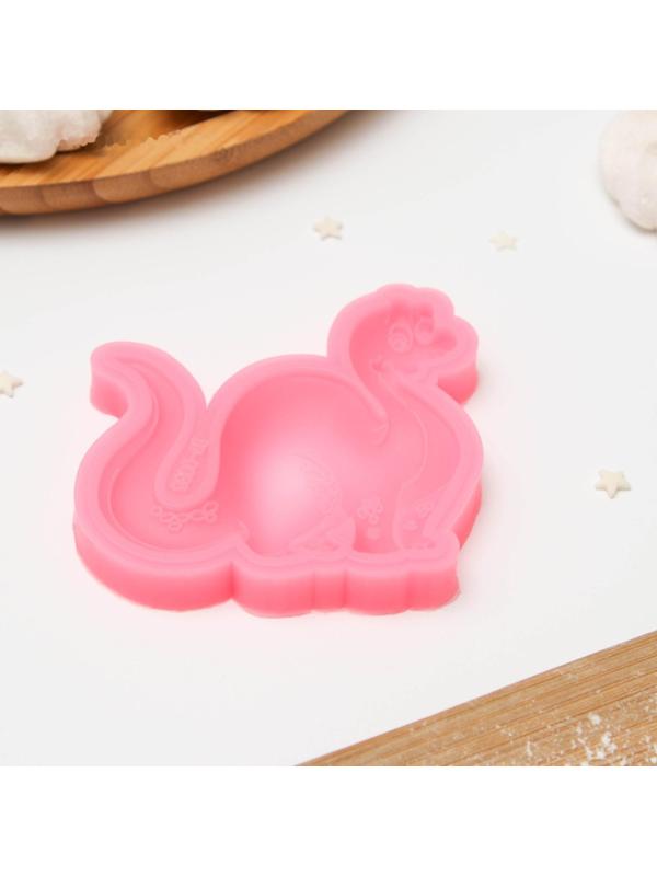 Молд «Динозавр», 8×8×12 см, цвет МИКС