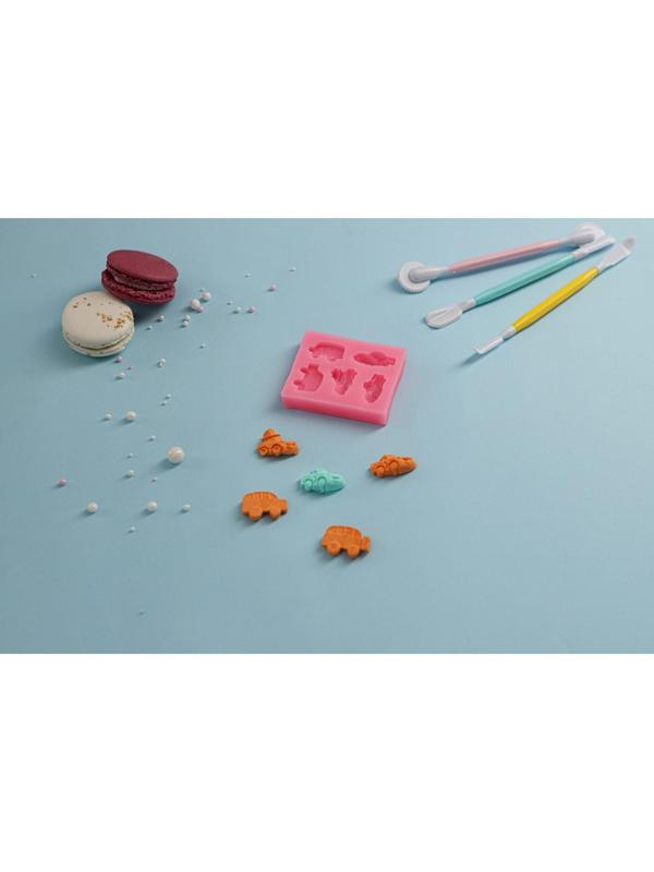 Молд «Тачки», 7×6,2×1,5 см, цвет МИКС