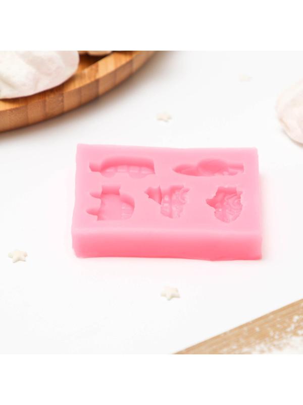 Молд «Тачки», 7×6,2×1,5 см, цвет МИКС