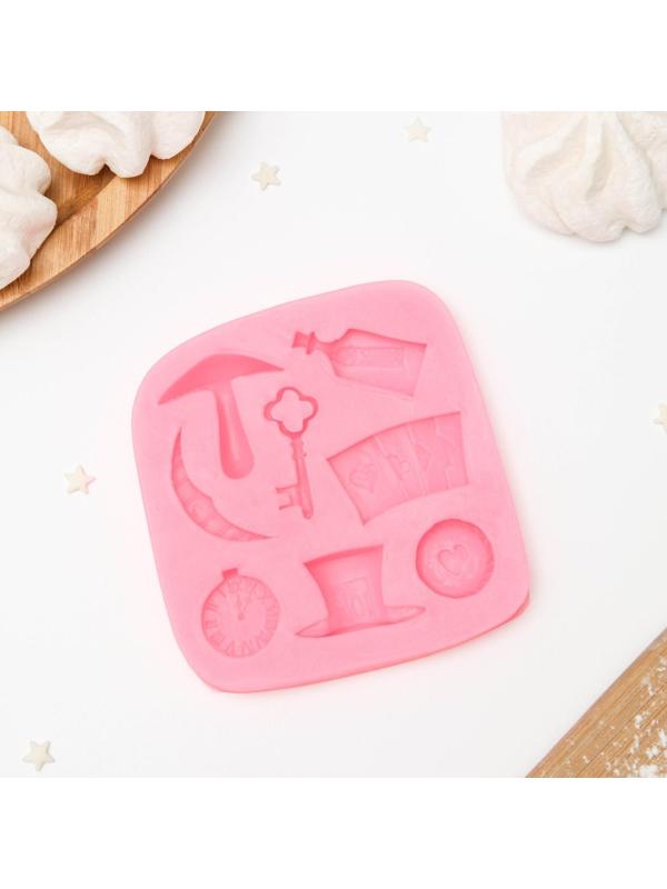 Молд «Фокус», 9×8,5×1 см, цвет МИКС