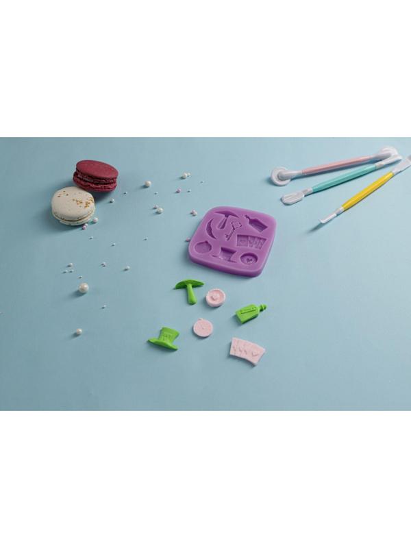 Молд «Фокус», 9×8,5×1 см, цвет МИКС