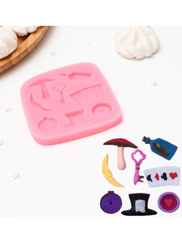 Молд «Фокус», 9×8,5×1 см, цвет МИКС