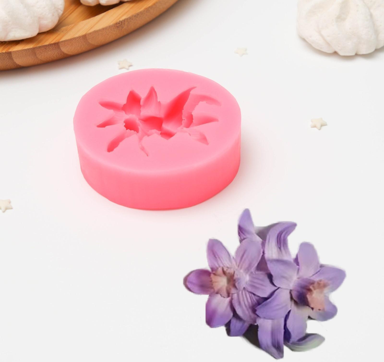 Молд «Цветение», 7×7×2,5 см, цвет МИКС