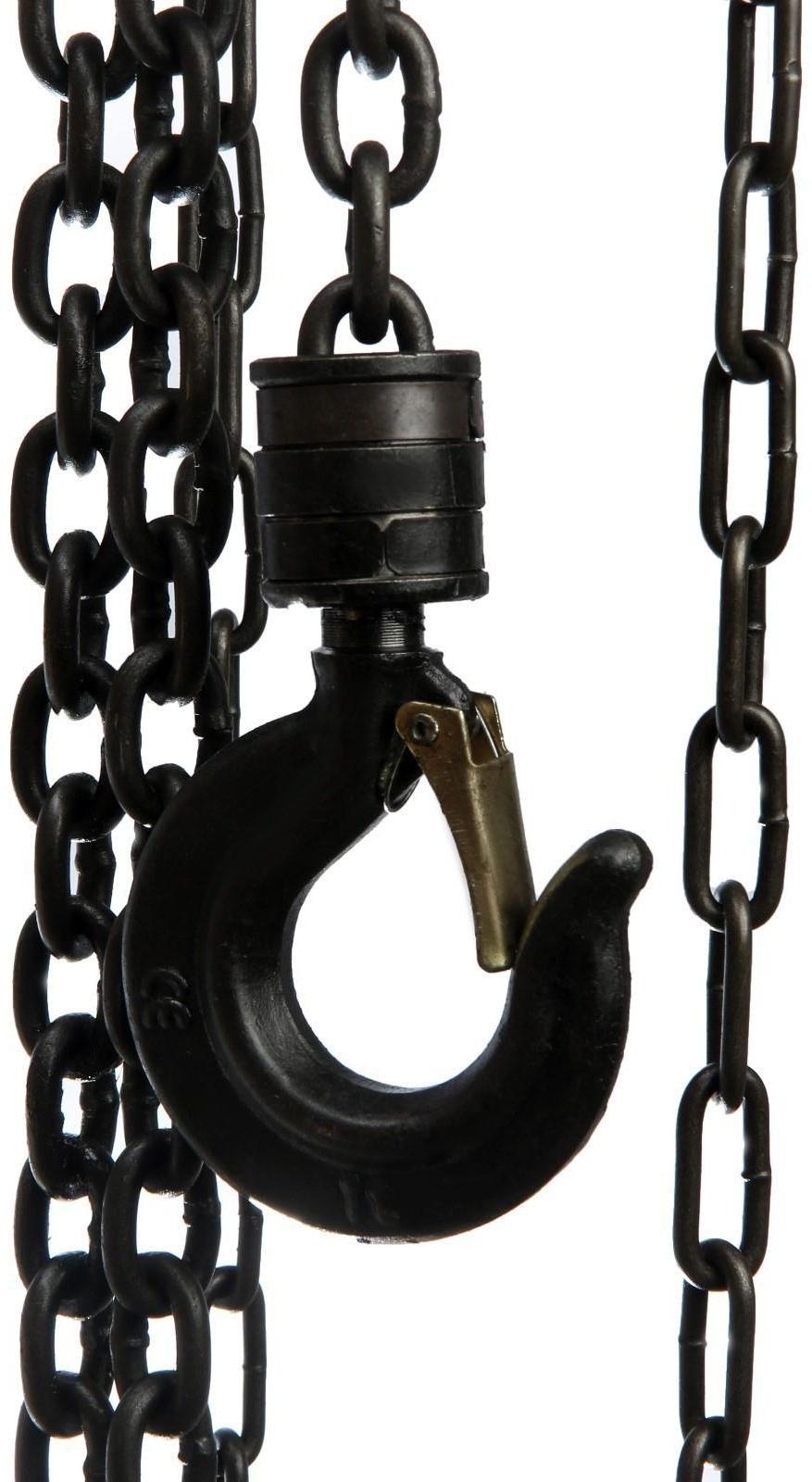 Таль цепная ТУНДРА, 1 тонна, высота 4 метра