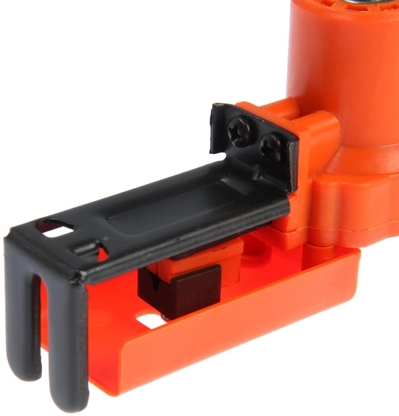 Насадка для дрели ТУНДРА, сабельная пила, угловая, полотна по дереву и металлу 2 шт.