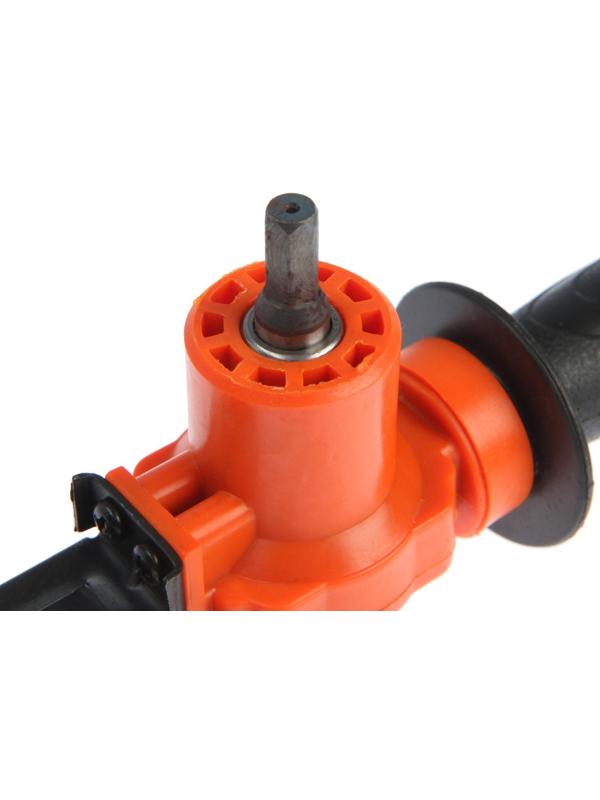 Насадка для дрели ТУНДРА, сабельная пила, угловая, полотна по дереву и металлу 2 шт.