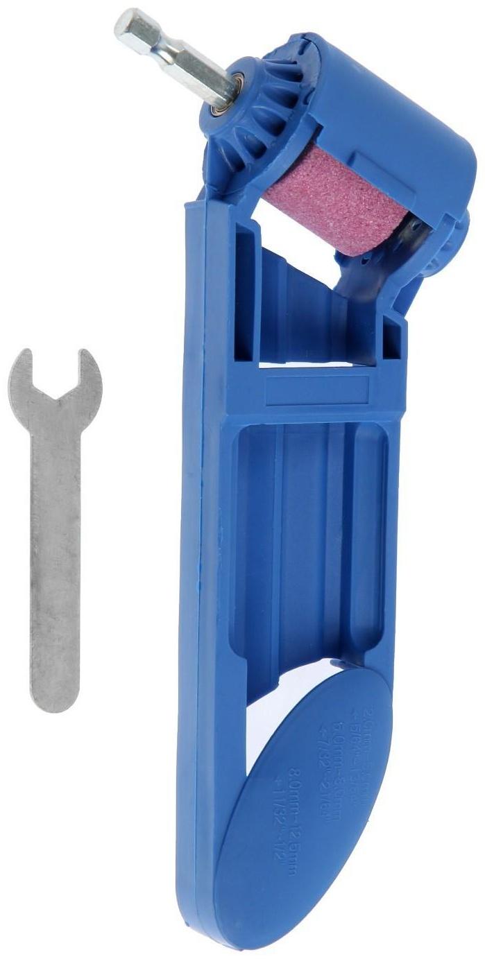 Насадка для дрели ТУНДРА, для заточки сверл 2 - 12.5 мм под углом 135°, хвостовик 6 мм