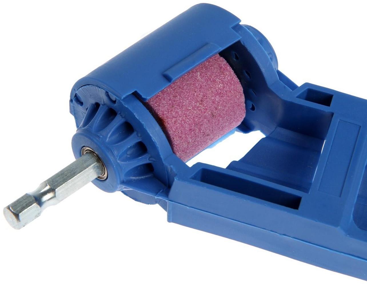 Насадка для дрели ТУНДРА, для заточки сверл 2 - 12.5 мм под углом 135°, хвостовик 6 мм