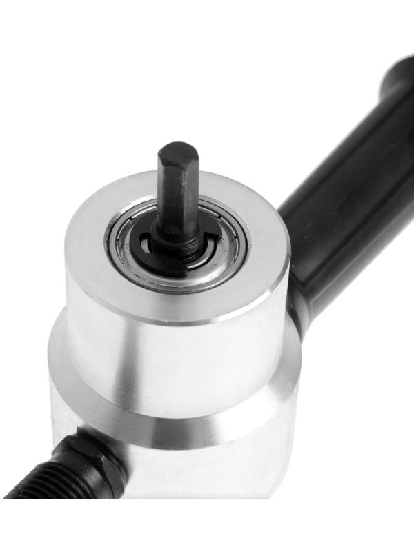 Насадка для дрели ТУНДРА, для резки листового металла до 1.8 мм