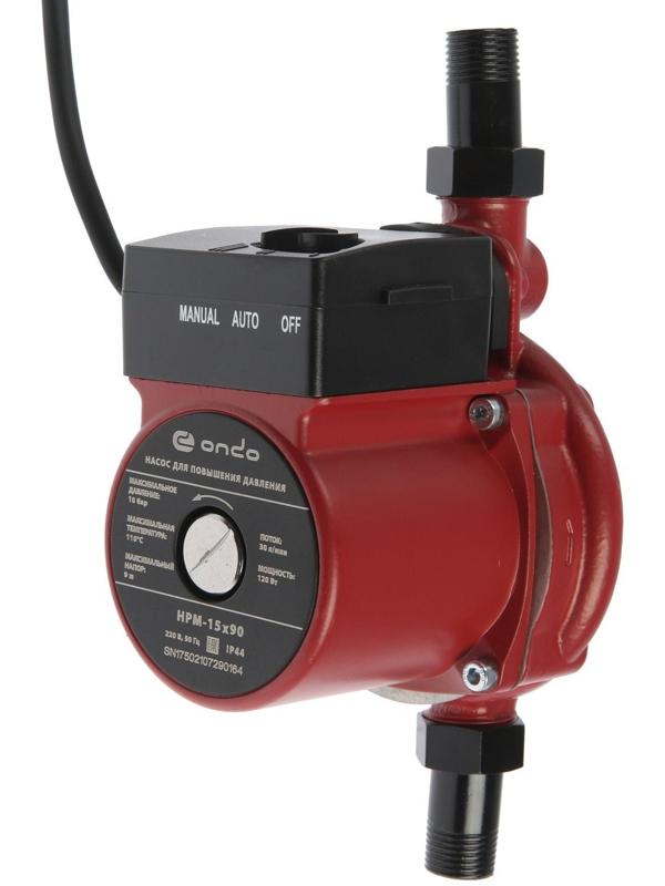 Насос повышения давления ONDO HPM 15х90, 120 Вт, напор 9 м, 30 л/мин