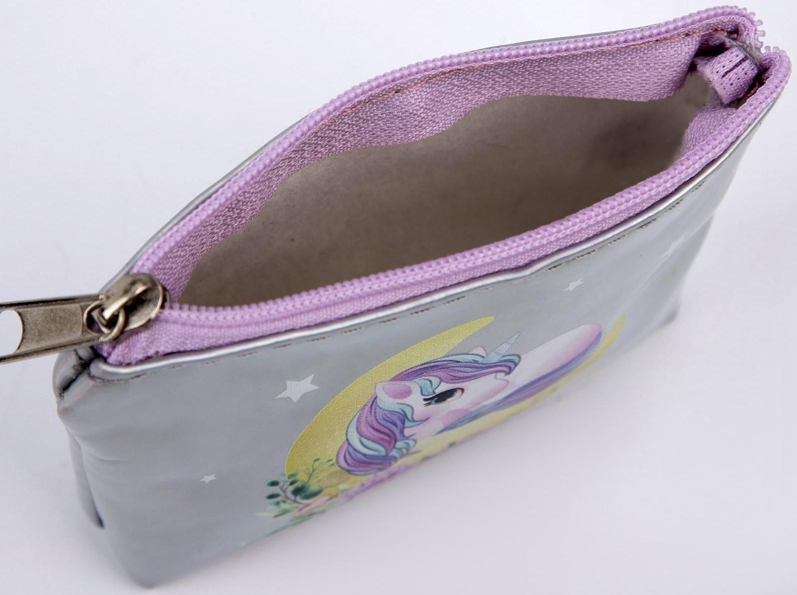 Кошелёк детский «Единорог на луне»