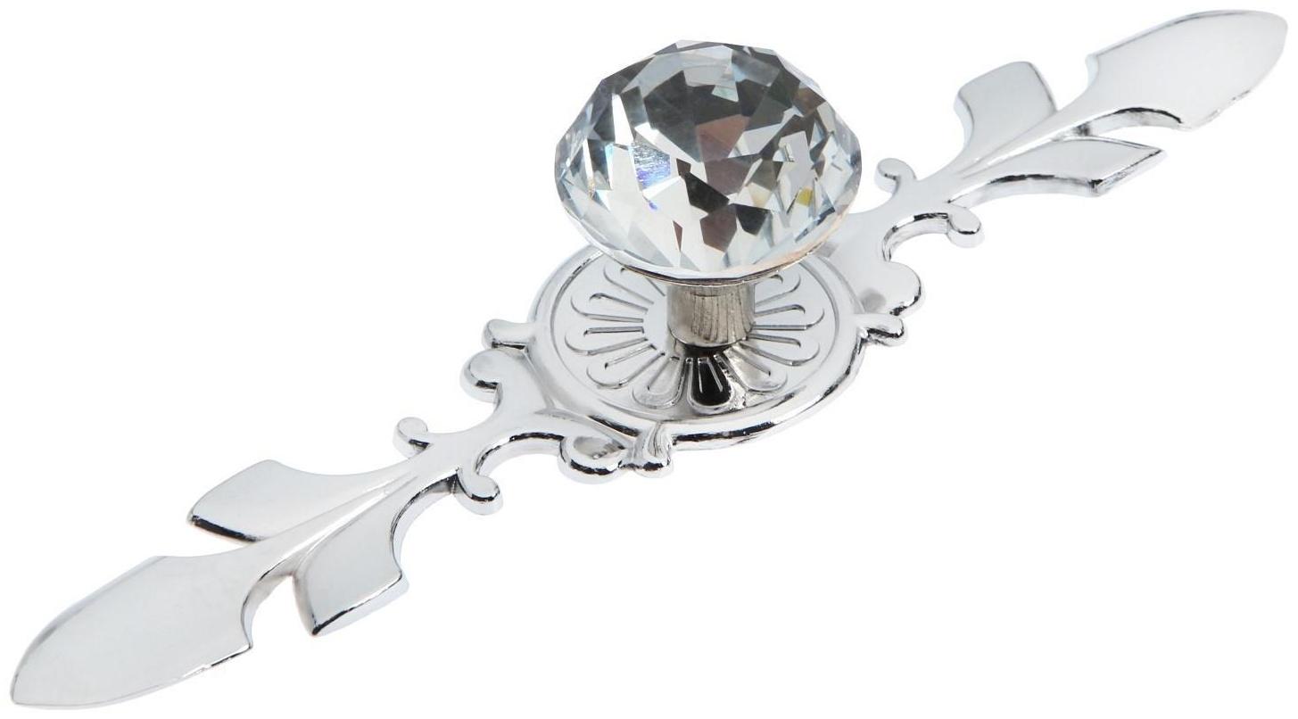 Ручка кнопка CAPPIO, d=30, L=168  мм, цвет хром