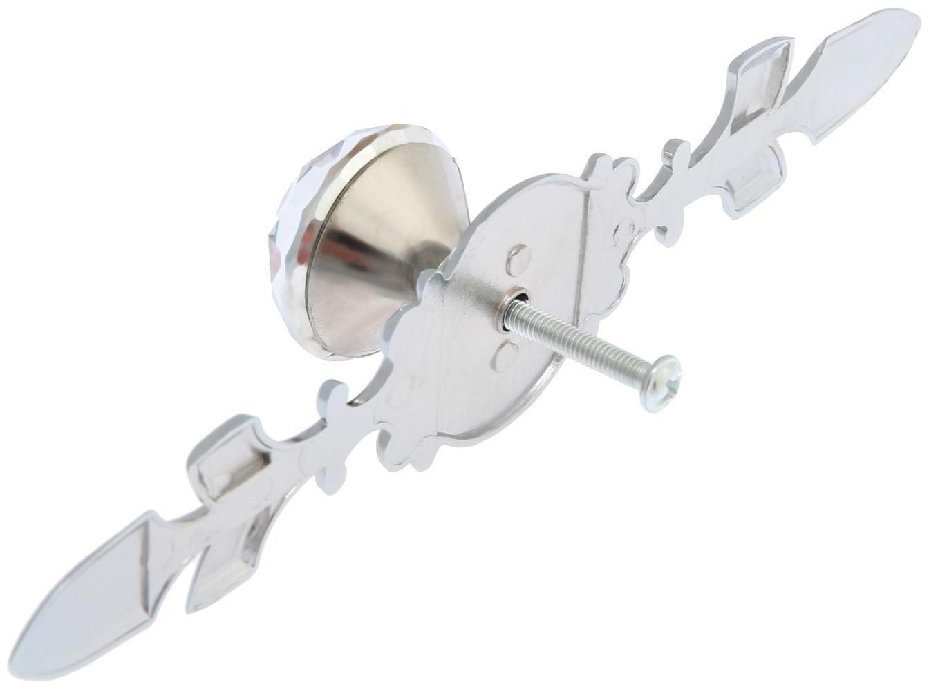 Ручка кнопка CAPPIO, d=30, L=168  мм, цвет хром