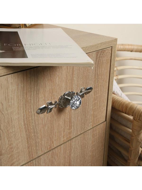 Ручка кнопка CAPPIO, d=30, L=168  мм, цвет хром