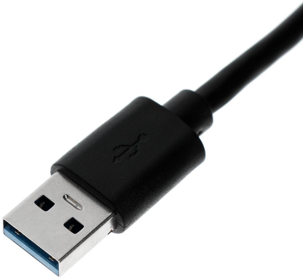 Переходник для SATA, подключение жестких дисков к USB 3.0, черный