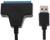 Переходник для SATA, подключение жестких дисков к USB 3.0, черный
