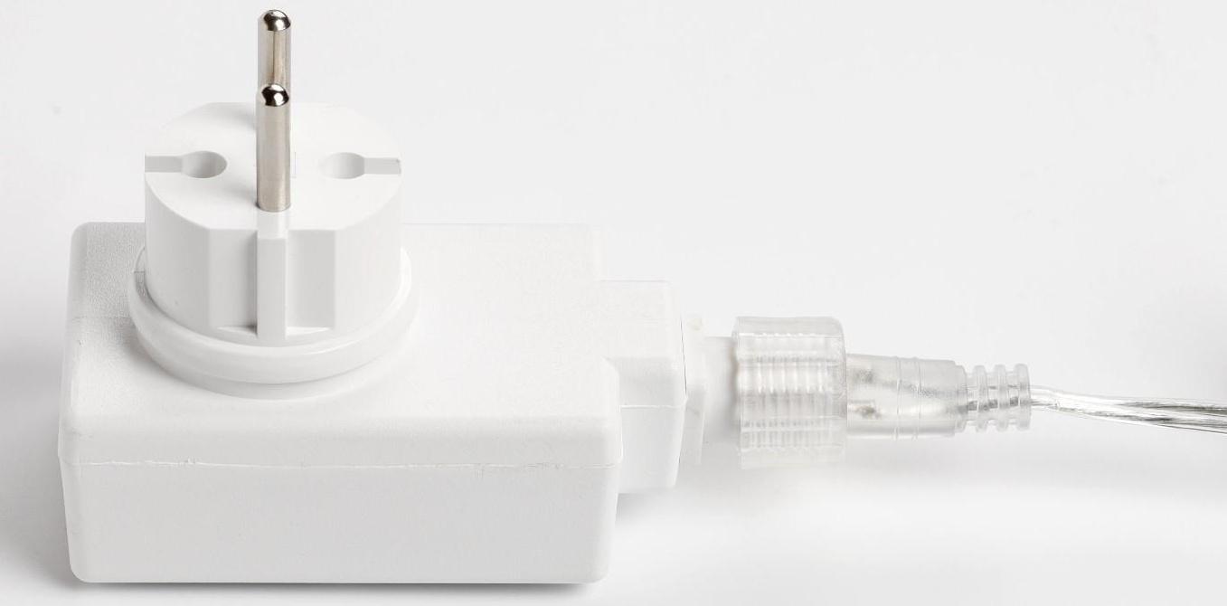 Трансформатор для гирлянд VEGAS, фиксинг, мерцание, таймер, 220/24V, 12 Вт, IP44