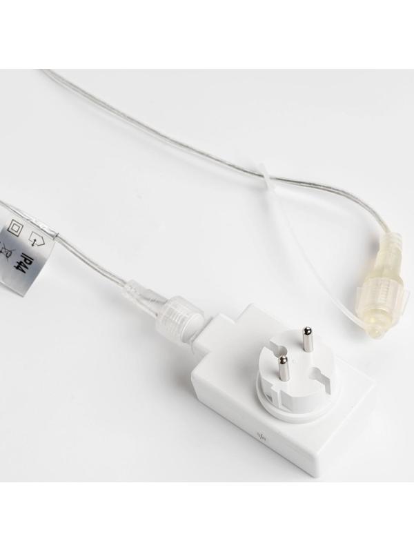 Трансформатор для гирлянд VEGAS, фиксинг, мерцание, таймер, 220/24V, 12 Вт, IP44