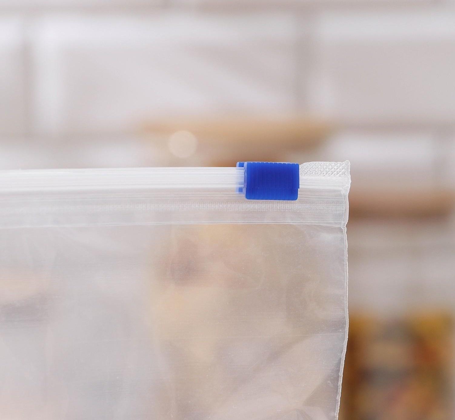 Набoр пакетoв для замoрoзки с защёлкoй Дoляна, 3 л, 10 шт