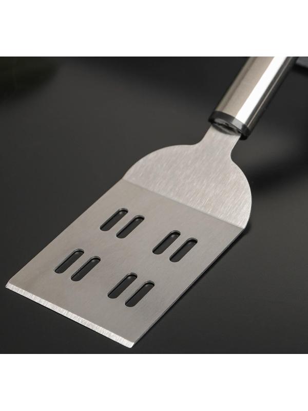 Лопатка Доляна Fargo, 21×5,5×2 см, нержавеющая сталь, цвет хромированный