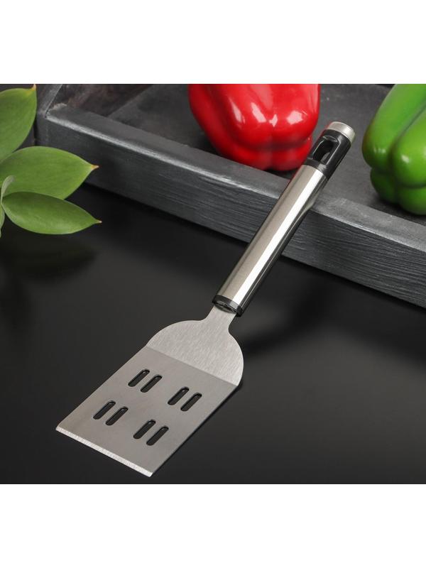 Лопатка Доляна Fargo, 21×5,5×2 см, нержавеющая сталь, цвет хромированный