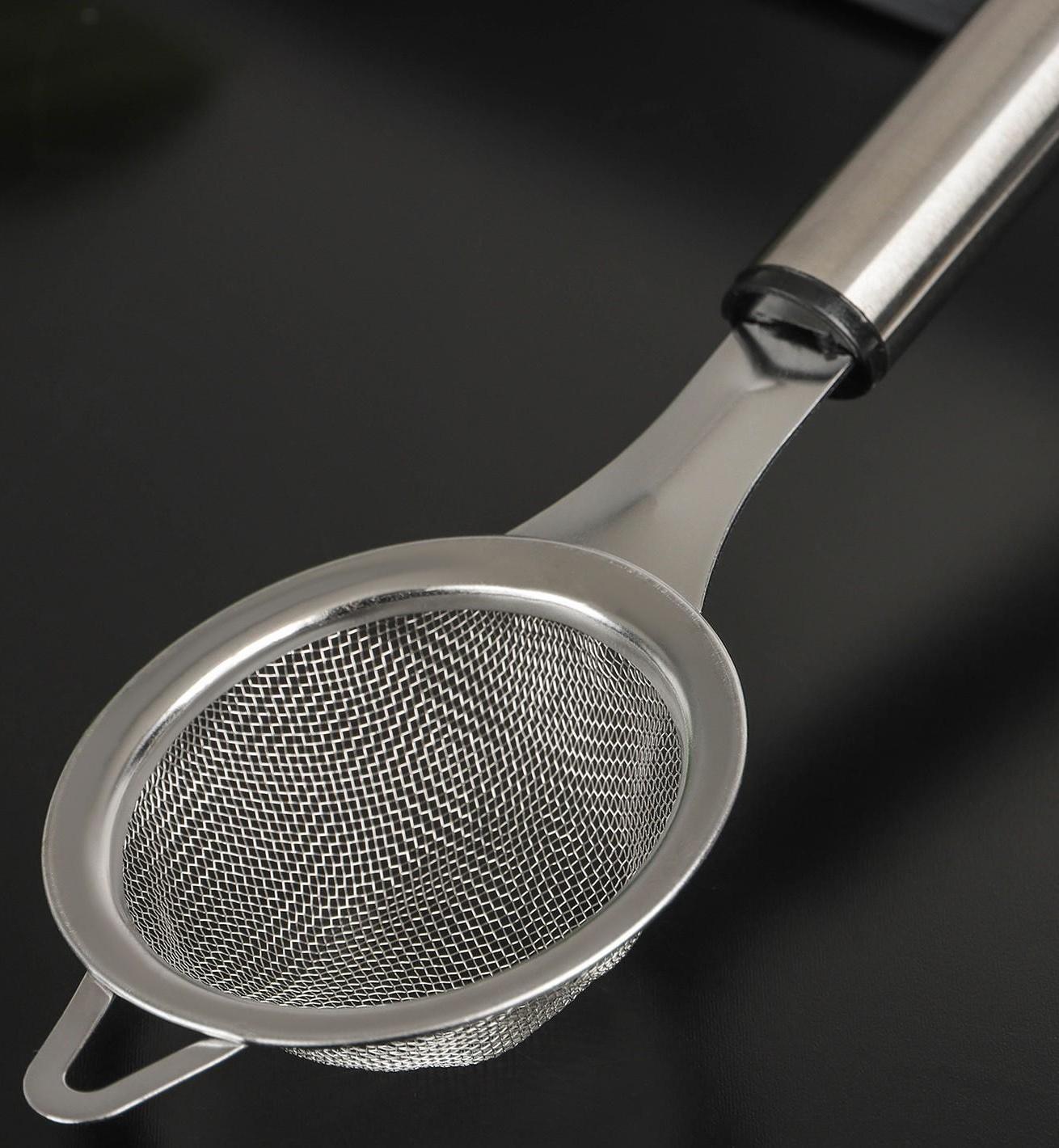 Сито с ручкой Доляна Fargo, 22,5×6×2 см, нержавеющая сталь