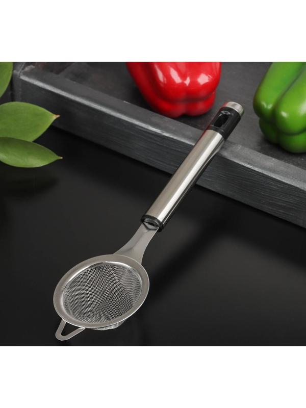 Сито с ручкой Доляна Fargo, 22,5×6×2 см, нержавеющая сталь