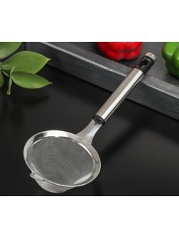 Сито с ручкой Доляна Fargo, 23,5×9×2 см, нержавеющая сталь