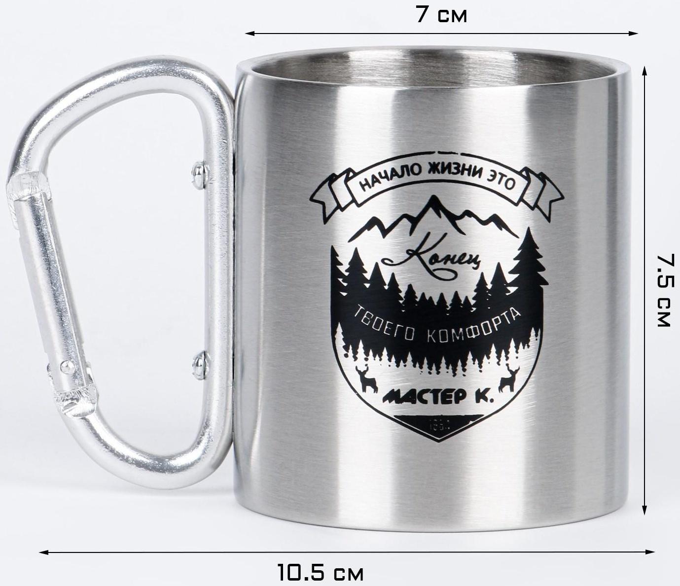 Термокружка, серия: Карабин, 