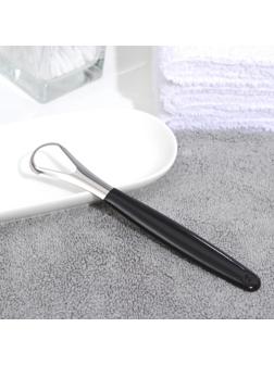 Скребок для чистки языка, чёрный