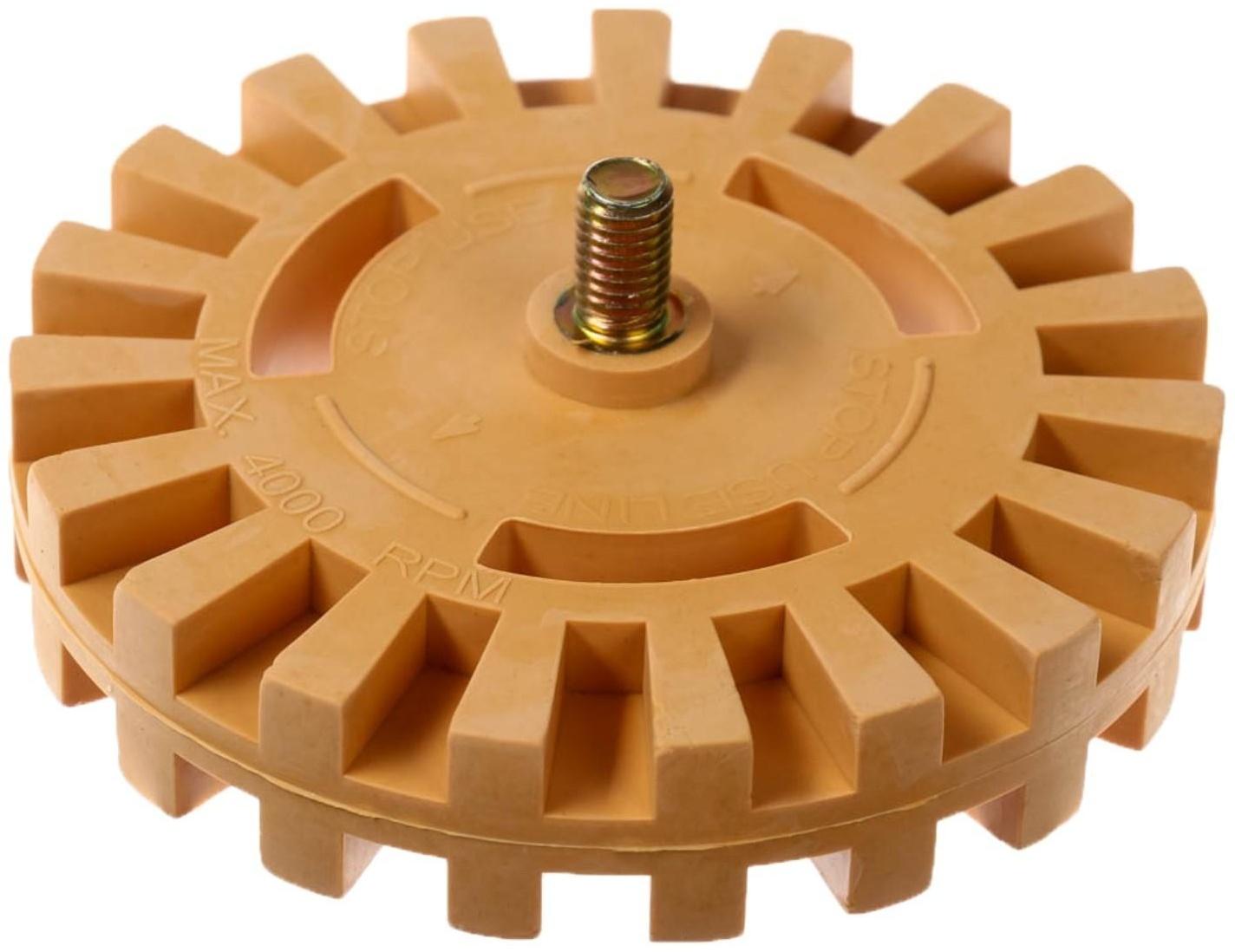 Насадка для удаления клея, 100×26 мм, переходник