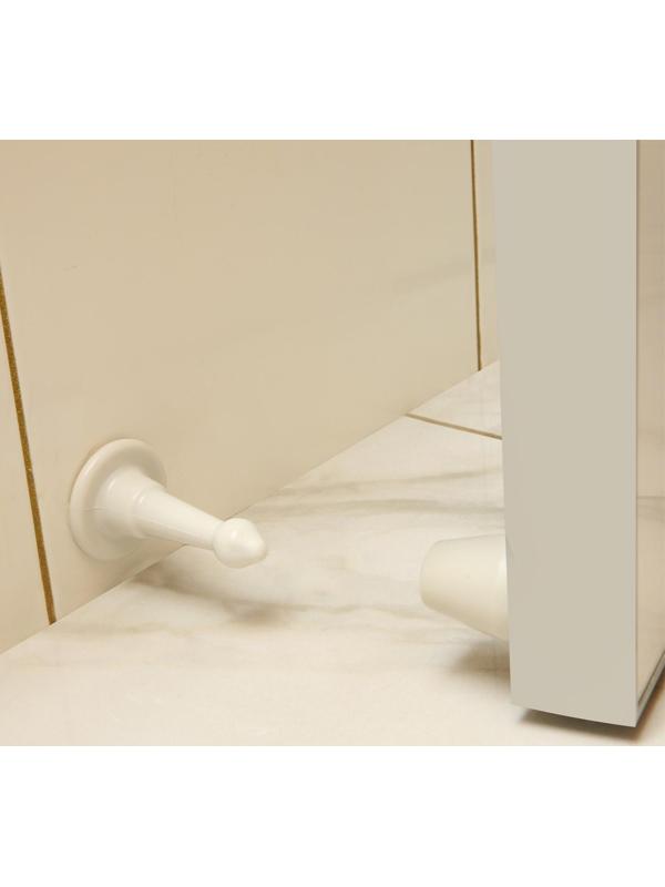 Дверной ограничитель LOCKLAND, прямой, h=97 мм, цвет рисовый